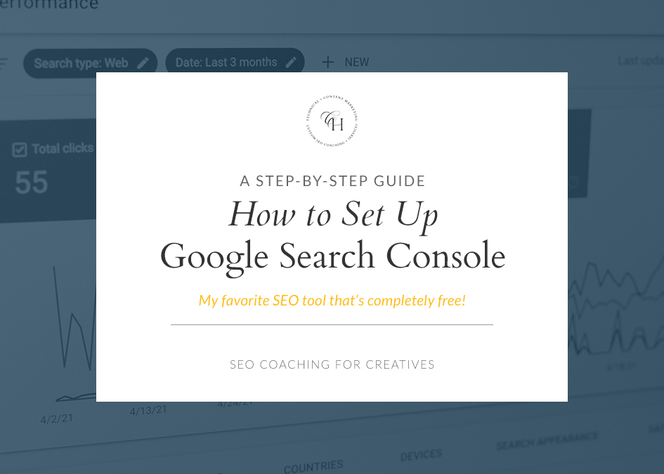 how to set up Google Search Console account step-by-step guide