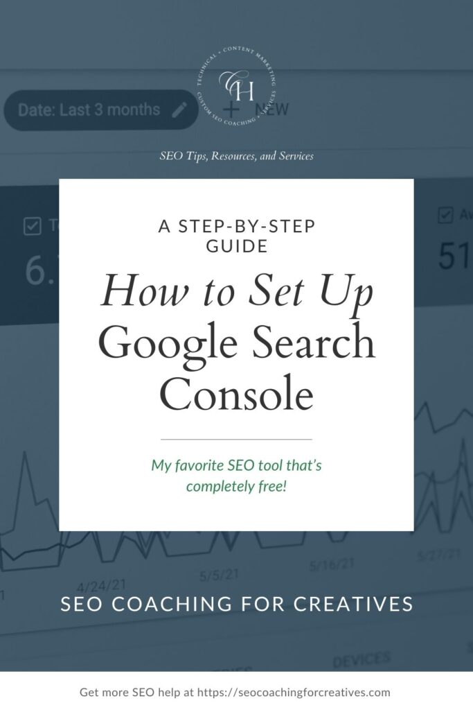 how to set up Google Search Console account step by step