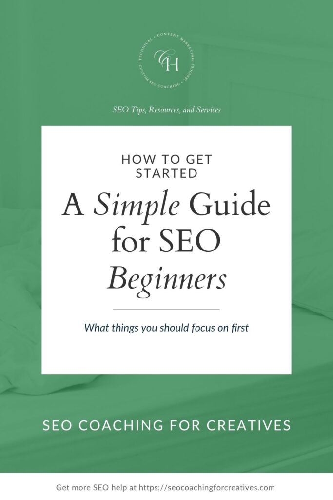 how to get started with SEO a beginner's guide